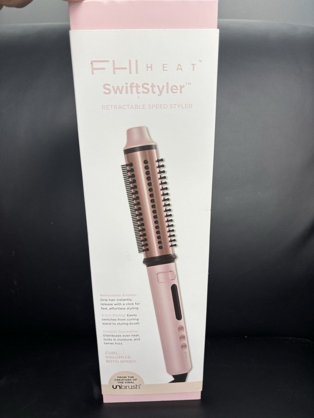 FHI Heat Swiftstyler Retractable Speed Styler PINK new In opened Box